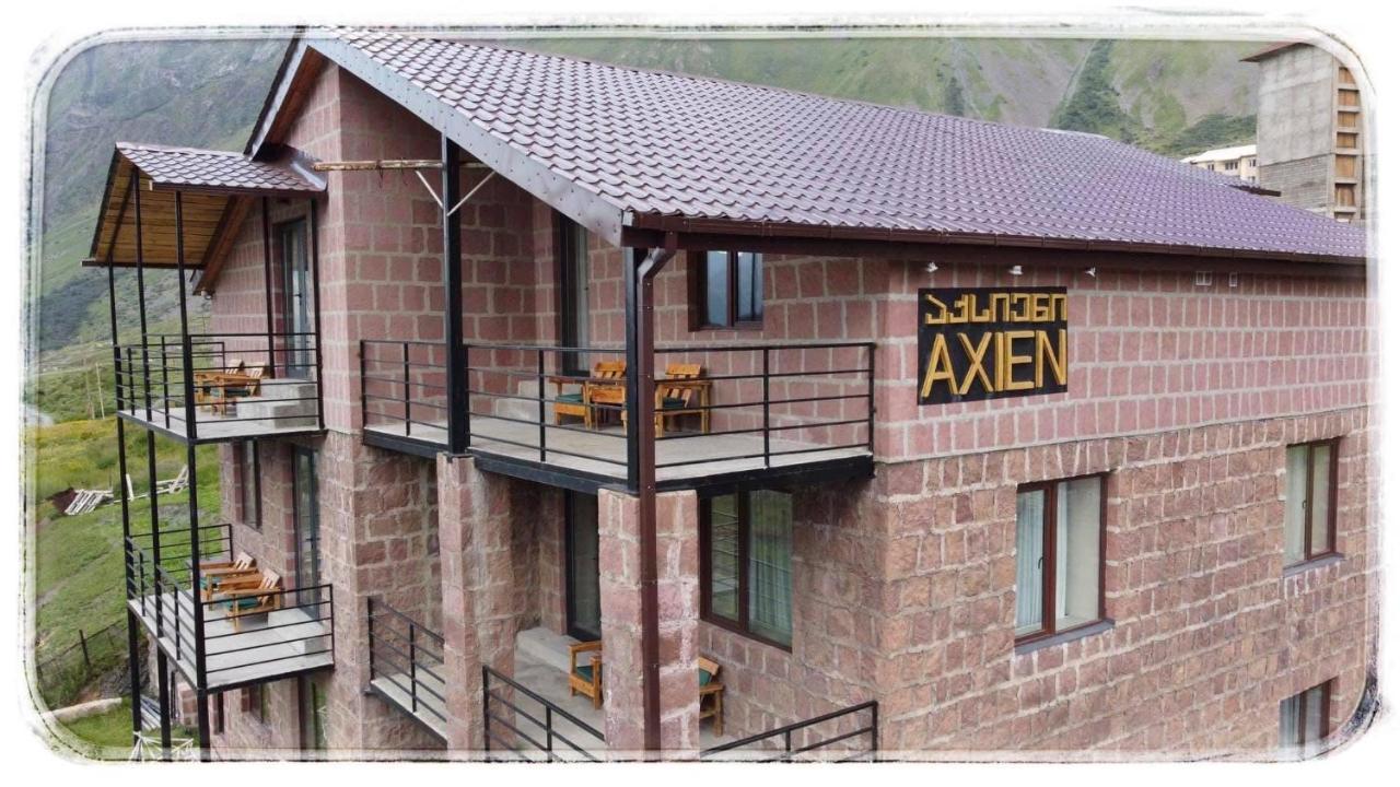 Hotel Axien Kazbegi エクステリア 写真